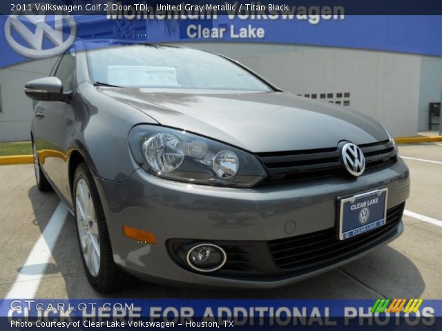 2011 Volkswagen Golf 2 Door TDI in United Gray Metallic
