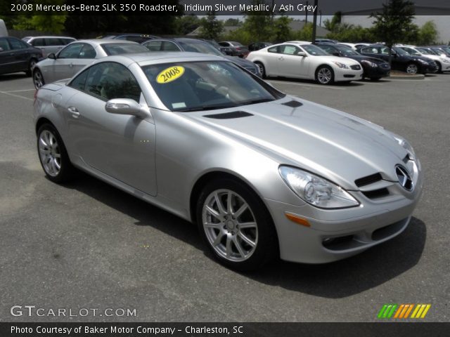 2008 Mercedes-Benz SLK 350 Roadster in Iridium Silver Metallic