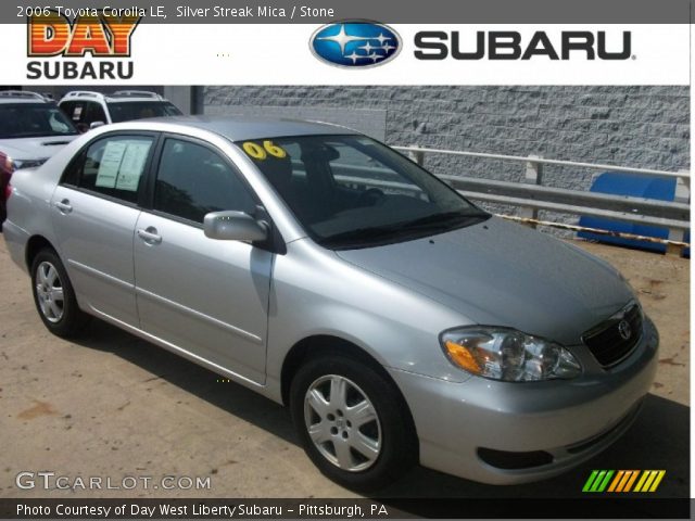 2006 Toyota Corolla LE in Silver Streak Mica