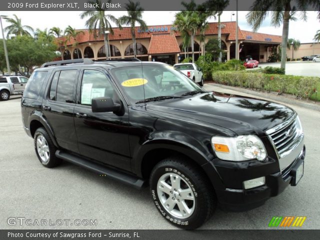 2009 Ford Explorer XLT in Black