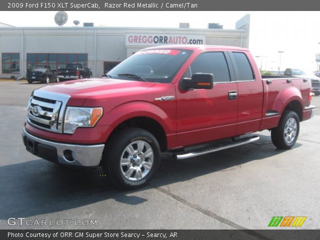 2009 Ford F150 XLT SuperCab in Razor Red Metallic