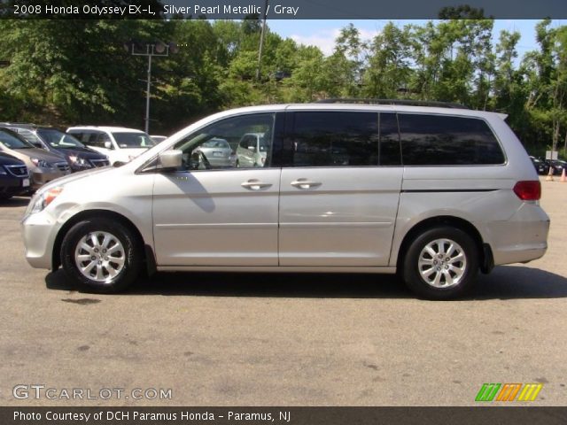 2008 Honda Odyssey EX-L in Silver Pearl Metallic