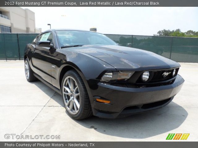 2012 Ford Mustang GT Premium Coupe in Lava Red Metallic