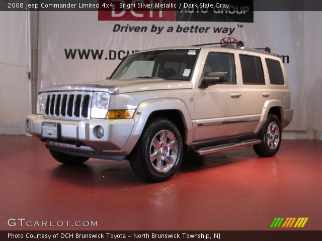 2008 Jeep Commander Limited 4x4 in Bright Silver Metallic