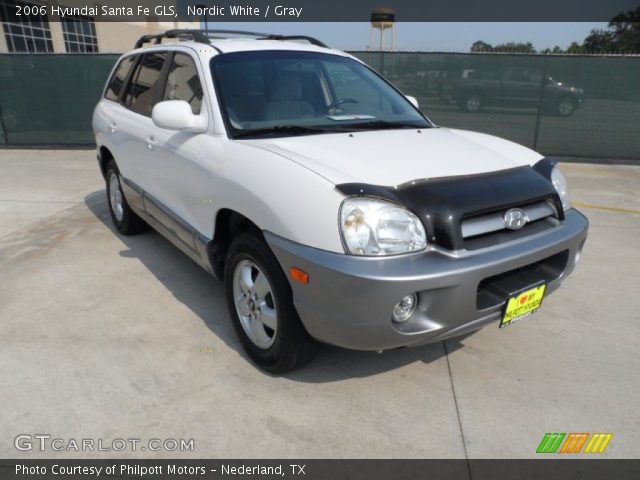 2006 Hyundai Santa Fe GLS in Nordic White