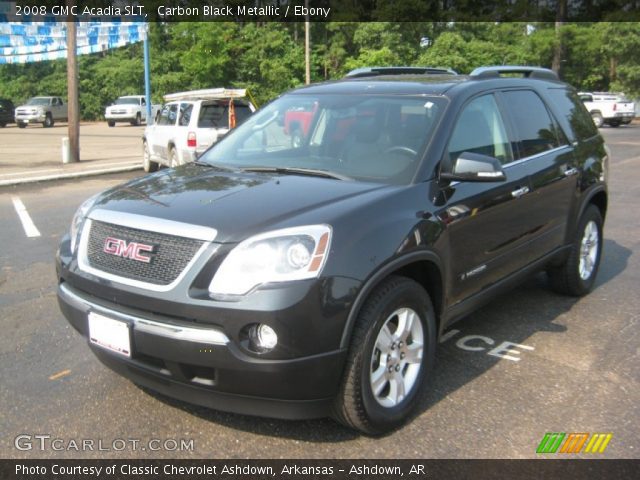 2008 GMC Acadia SLT in Carbon Black Metallic