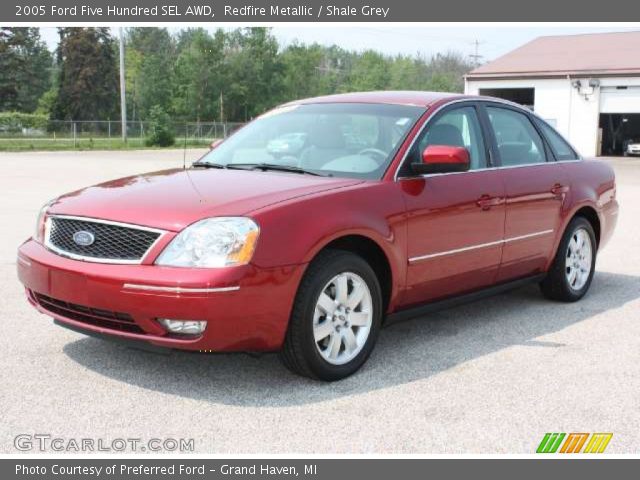 2005 Ford Five Hundred SEL AWD in Redfire Metallic