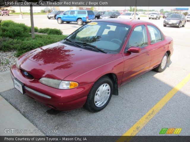 1995 Ford Contour GL in Toreador Red Metallic