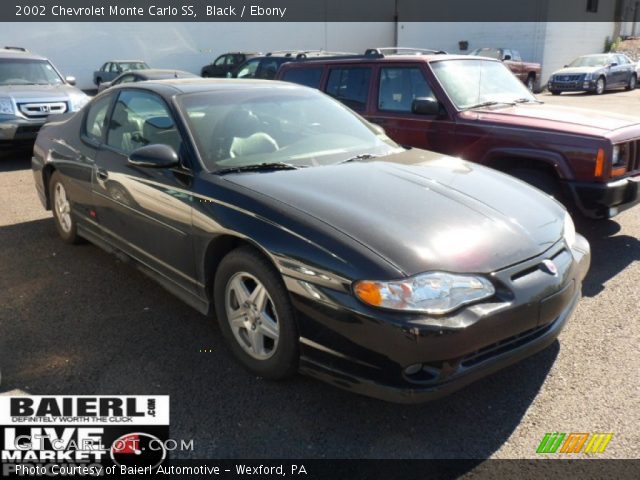 2002 Chevrolet Monte Carlo SS in Black