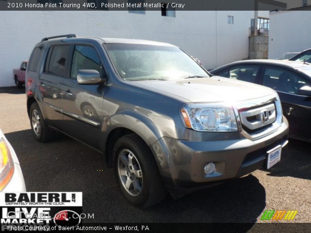 2010 Honda Pilot Touring 4WD in Polished Metal Metallic