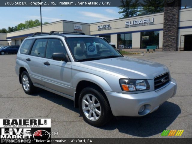2005 Subaru Forester 2.5 XS in Platinum Silver Metallic