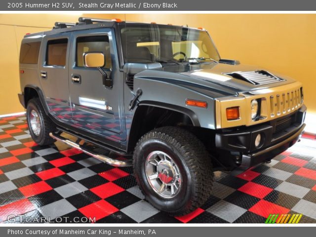 2005 Hummer H2 SUV in Stealth Gray Metallic