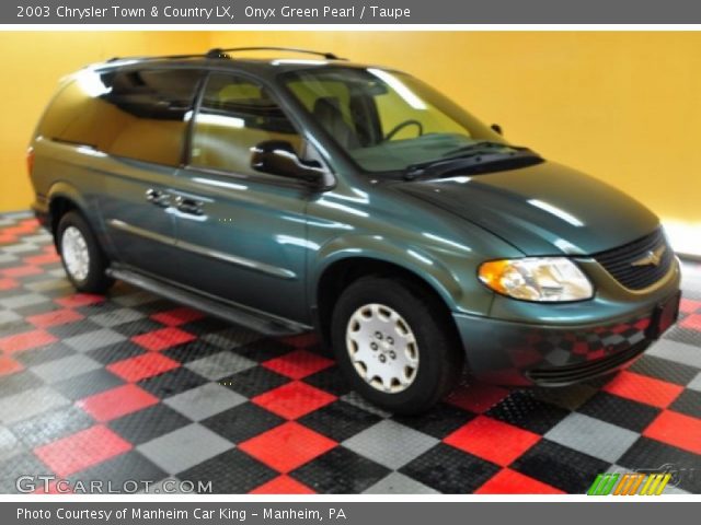 2003 Chrysler Town & Country LX in Onyx Green Pearl