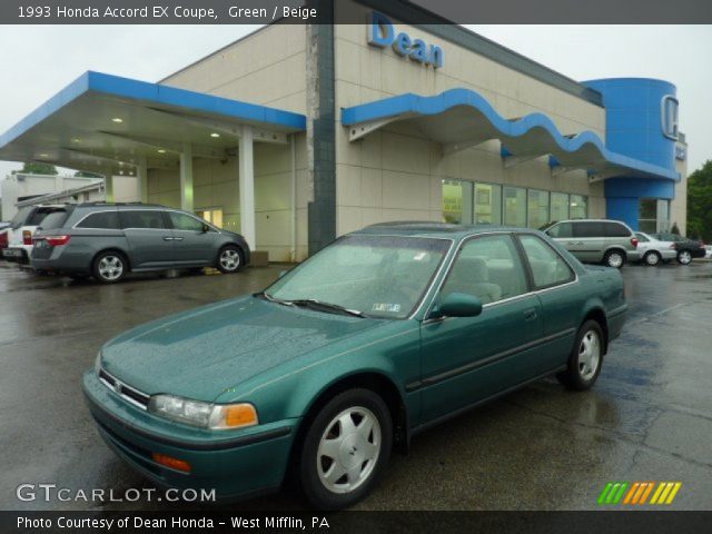 1993 Honda Accord EX Coupe in Green