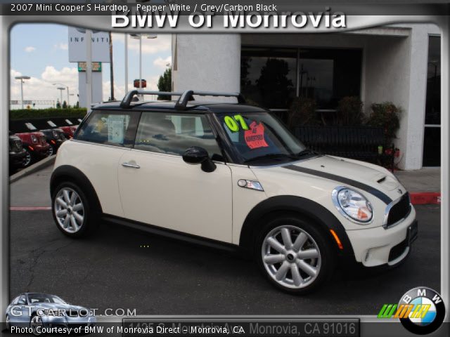 2007 Mini Cooper S Hardtop in Pepper White