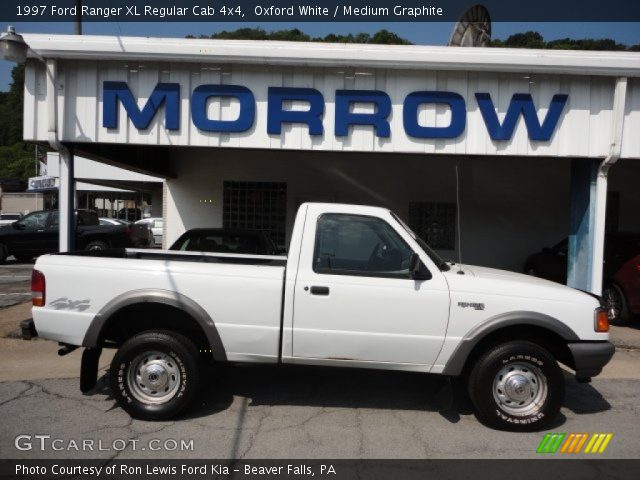 1997 Ford Ranger XL Regular Cab 4x4 in Oxford White