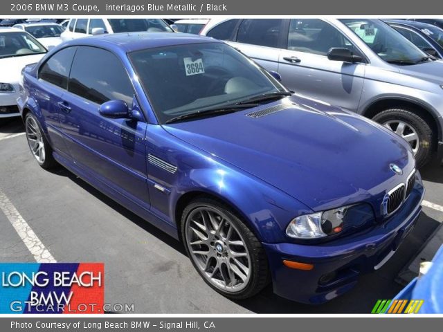 2006 BMW M3 Coupe in Interlagos Blue Metallic