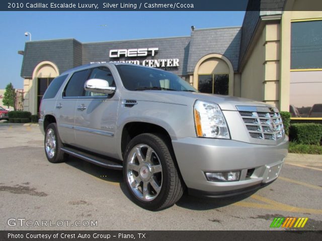 2010 Cadillac Escalade Luxury in Silver Lining