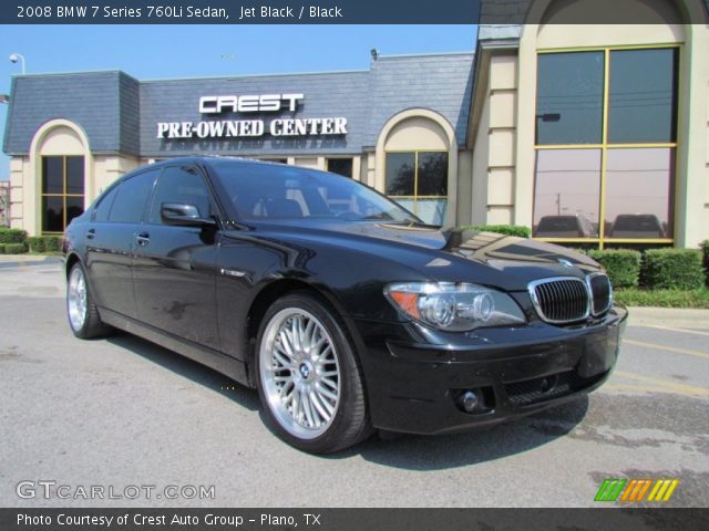 2008 BMW 7 Series 760Li Sedan in Jet Black