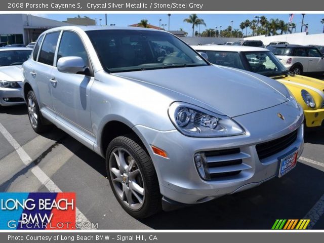 2008 Porsche Cayenne S in Crystal Silver Metallic