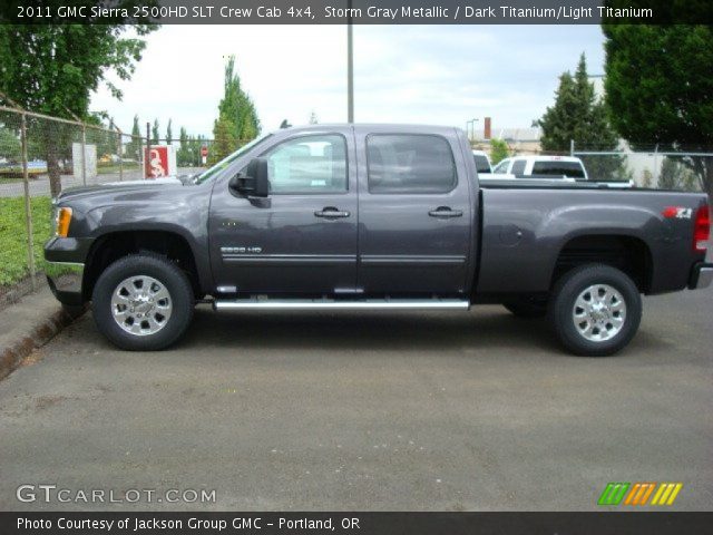 2011 GMC Sierra 2500HD SLT Crew Cab 4x4 in Storm Gray Metallic
