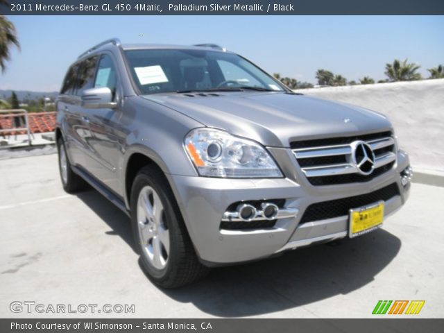 Mercedes benz gl450 palladium silver