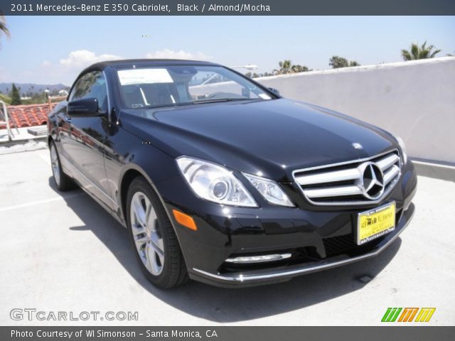 2011 Mercedes-Benz E 350 Cabriolet in Black