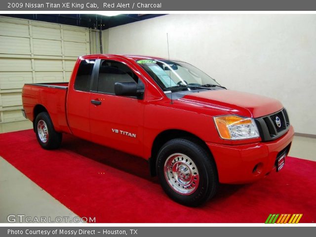 2009 Nissan Titan XE King Cab in Red Alert