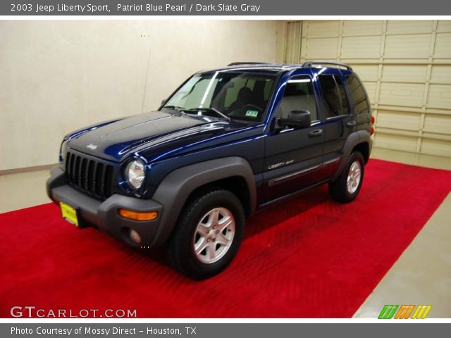 2003 Jeep Liberty Sport in Patriot Blue Pearl
