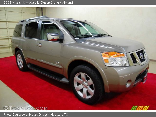 2008 Nissan Armada LE in Desert Stone
