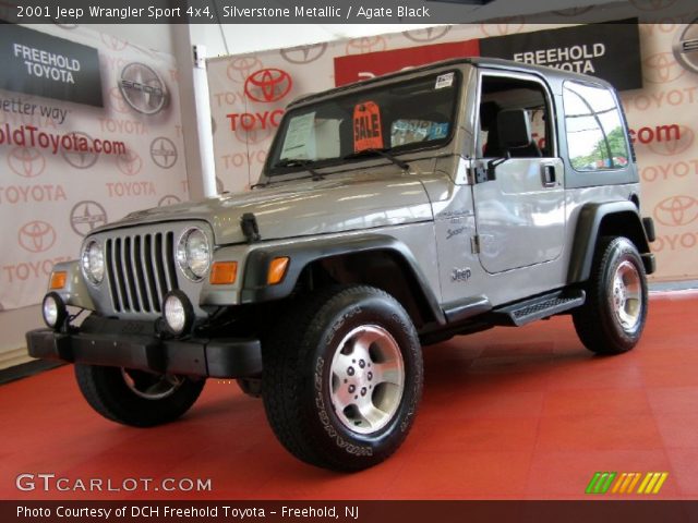 2001 Jeep Wrangler Sport 4x4 in Silverstone Metallic