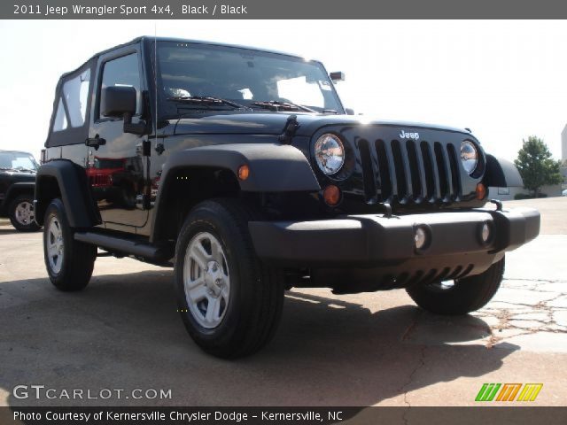 2011 Jeep Wrangler Sport 4x4 in Black