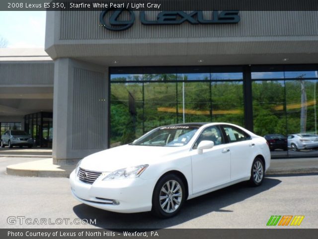 2008 Lexus ES 350 in Starfire White Pearl