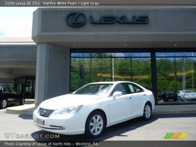 2008 Lexus ES 350 in Starfire White Pearl