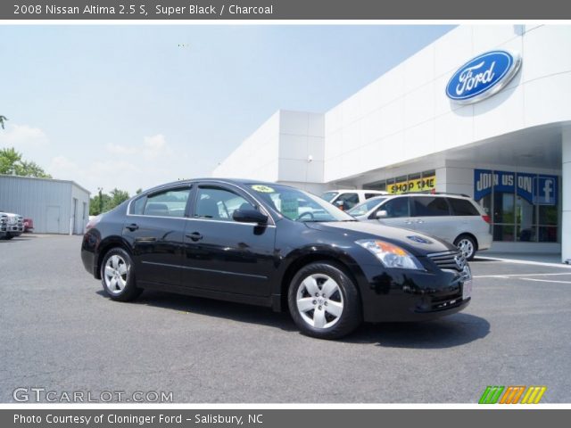 2008 Nissan Altima 2.5 S in Super Black
