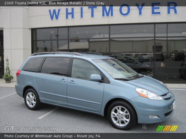 2006 Toyota Sienna XLE in Blue Mirage Metallic