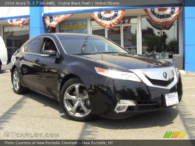 2009 Acura TL 3.7 SH-AWD in Crystal Black Pearl