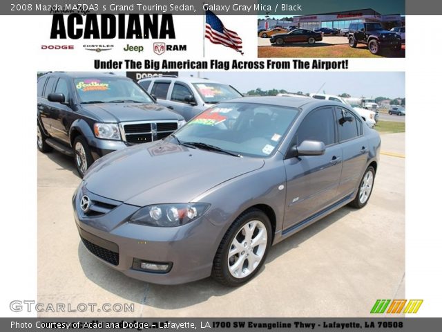 2008 Mazda MAZDA3 s Grand Touring Sedan in Galaxy Gray Mica