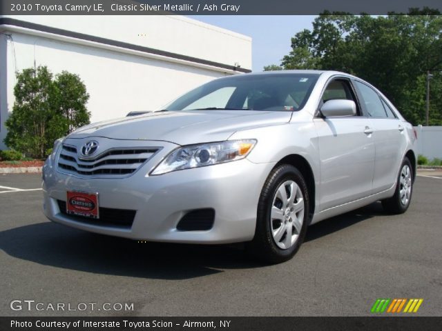 2010 Toyota Camry LE in Classic Silver Metallic