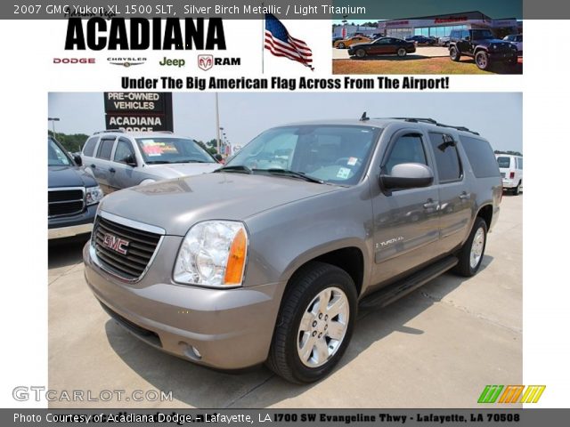 2007 GMC Yukon XL 1500 SLT in Silver Birch Metallic