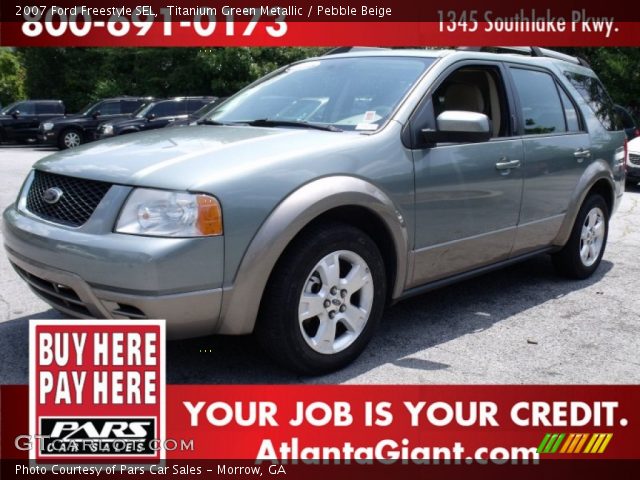 2007 Ford Freestyle SEL in Titanium Green Metallic