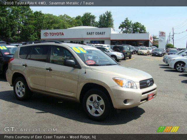 2008 Toyota RAV4 4WD in Savannah Metallic