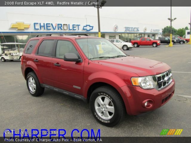 2008 Ford Escape XLT 4WD in Redfire Metallic