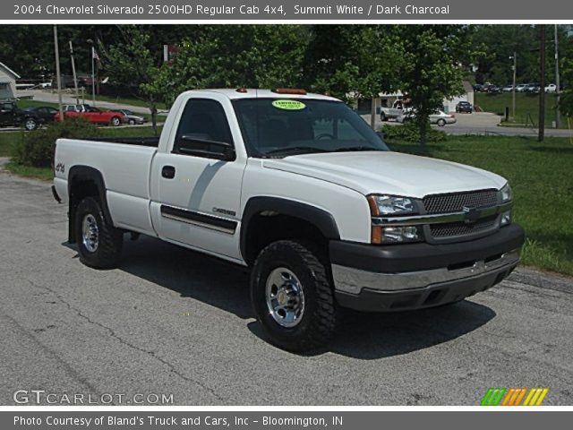 2004 Chevrolet Silverado 2500HD Regular Cab 4x4 in Summit White