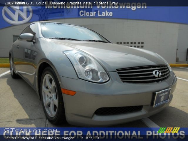 2007 Infiniti G 35 Coupe in Diamond Graphite Metallic
