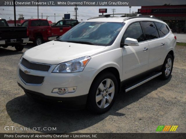 2011 Chevrolet Traverse LTZ in White Diamond Tricoat