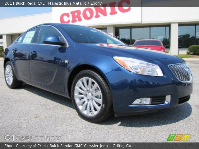 2011 Buick Regal CXL in Majestic Blue Metallic