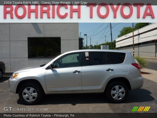 2009 Toyota RAV4 4WD in Classic Silver Metallic