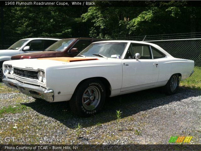 1968 Plymouth Roadrunner Coupe in White