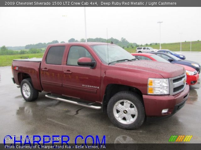 2009 Chevrolet Silverado 1500 LTZ Crew Cab 4x4 in Deep Ruby Red Metallic